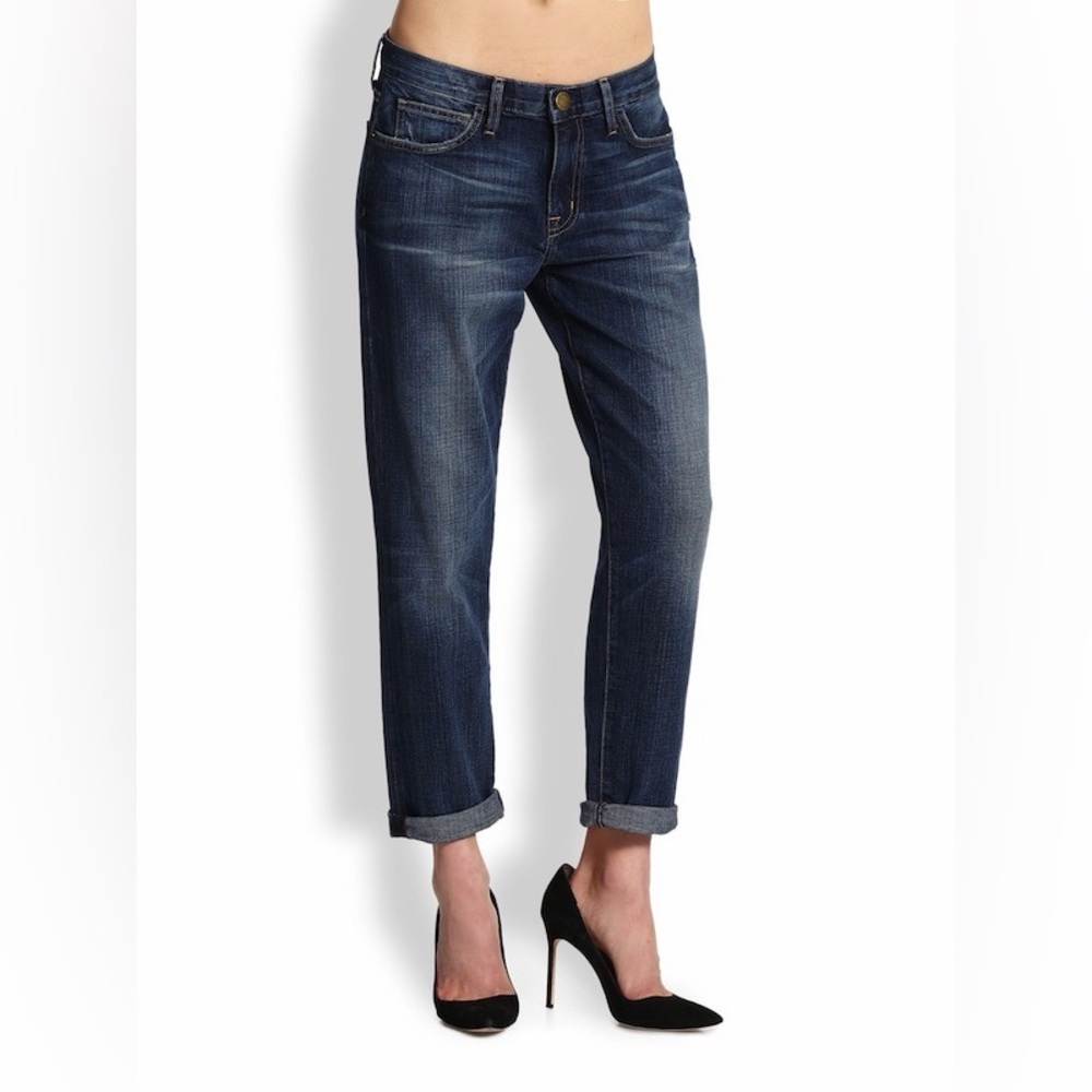 Current/Elliott The Boyfriend Jeans in Loved Wash - Size 25